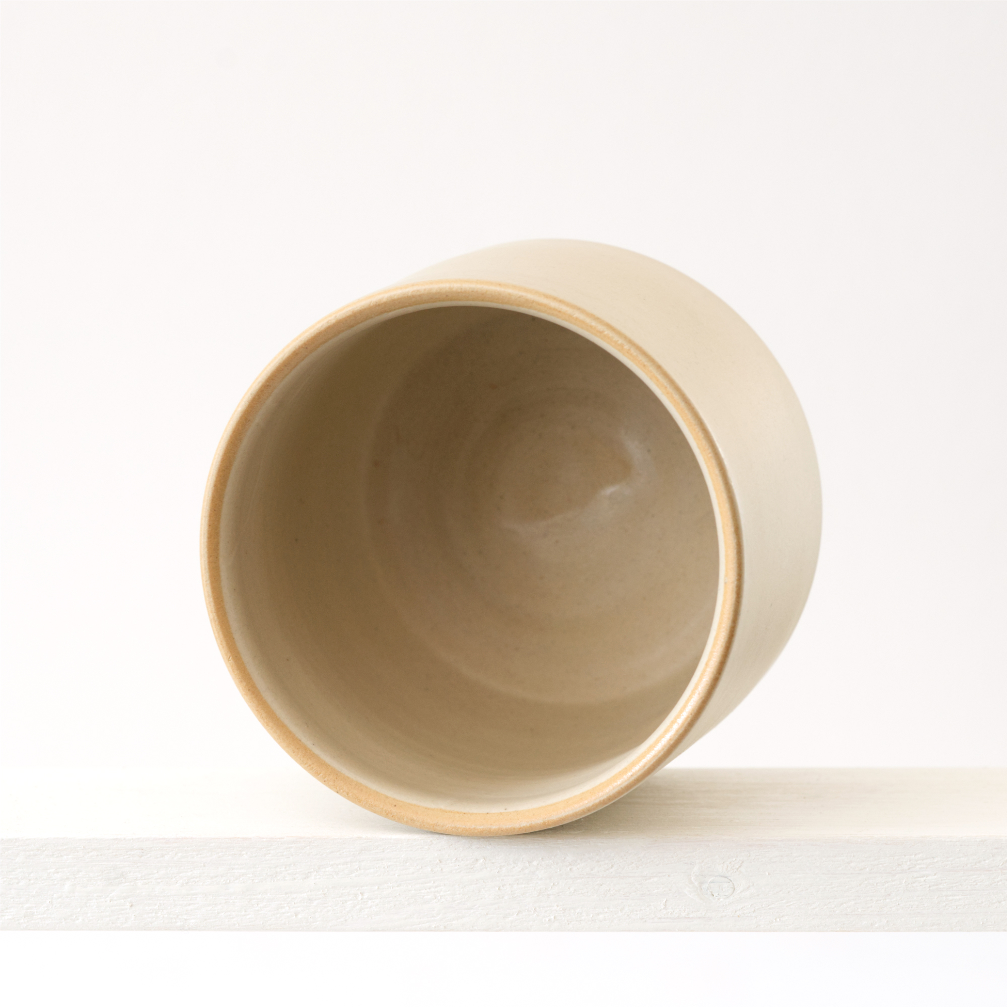 Ansicht einer Matcha-Bowl natur